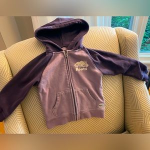 Roots hoodie (4T) in purple